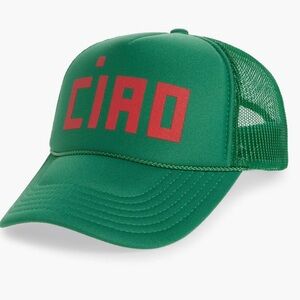 Clare V. Green 'CIAO' Trucker Hat